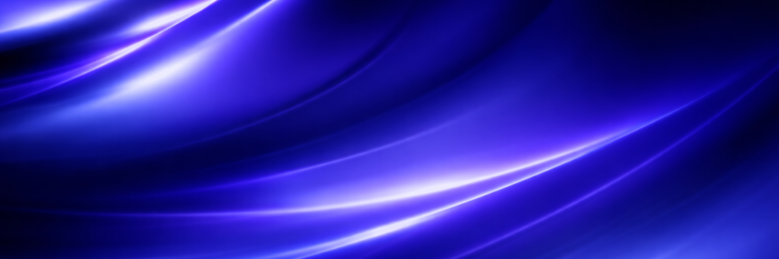 Soft blue light ribbons suggesting privacy, safety, and calm digital learning